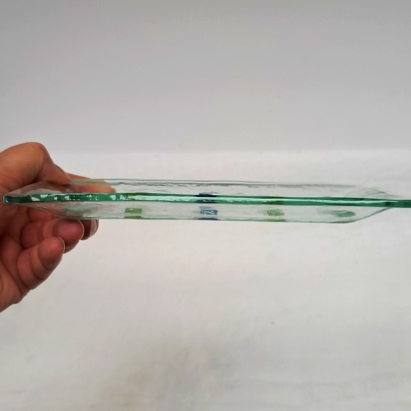 Studio Art Glass fused glass tray / trinket dish - Picture 5 of 5